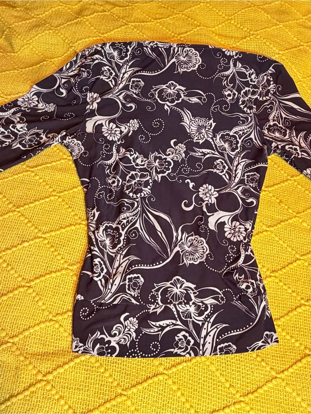 A. Byer Cream Lace V-Neck Tunic Tank and Skinny Blouse - Picture 10 of 10